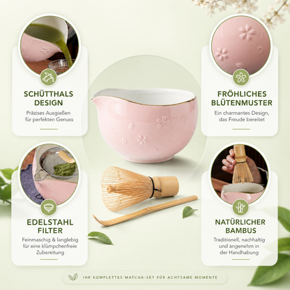 Matcha Blossom Set 花 — 9-teilig